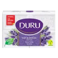 Saf ve Doğa Kaynaklı Lavantalı Beyaz Sabun 4'lü