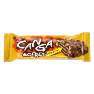 Çikolata Yer Fıstıklı Kaplamalı Gofret Çıtır Çıtır