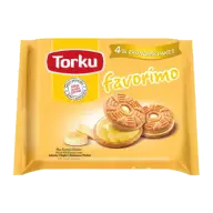 Muz Kremalı Bisküvi 4'lü Ekonomik Paket