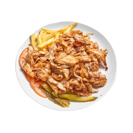 Porsiyon Tabakta Tavuk Döner