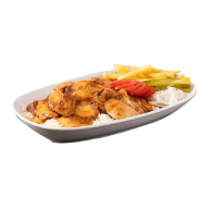 Pilav Üstü Tabakta Tavuk Döner